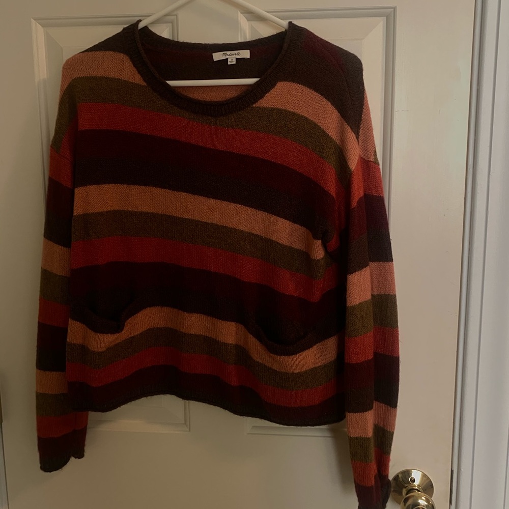 Striped Madewell sweater